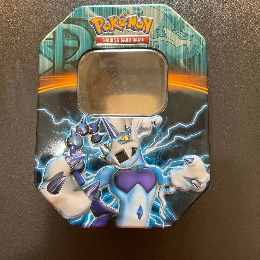 Pokémon Team Plasma Thundurus EX Collector Tin Empty 2014 Black & White